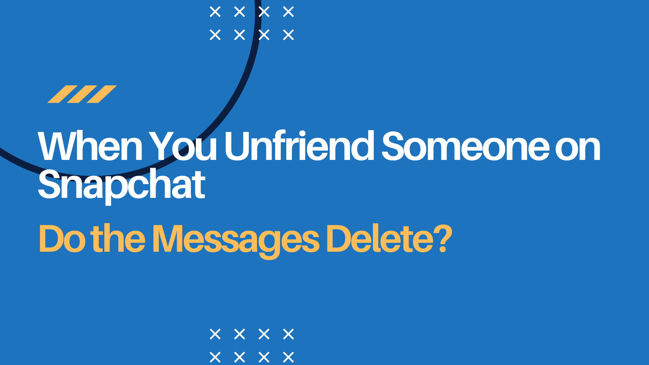 Snapchat is very popular nowadays for social share. However, there may come a time when you wish to sever ties with someone on the app. Unfriending someone on Snapchat does raise the question of what happens to the messages exchanged between the two parties.