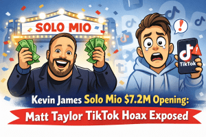 Kevin James Solo Mio $7.2M Opening: Matt Taylor TikTok Hoax Exposed