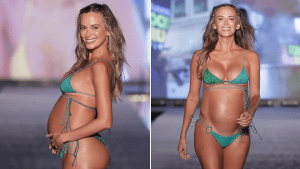 Jena Sims Sports Illustrated Swimsuit 2026: Third Feature in Fort Myers, Masters Outfit Preview Pink Floral